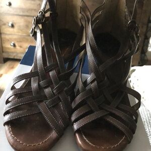 Brown Strappy Sandals